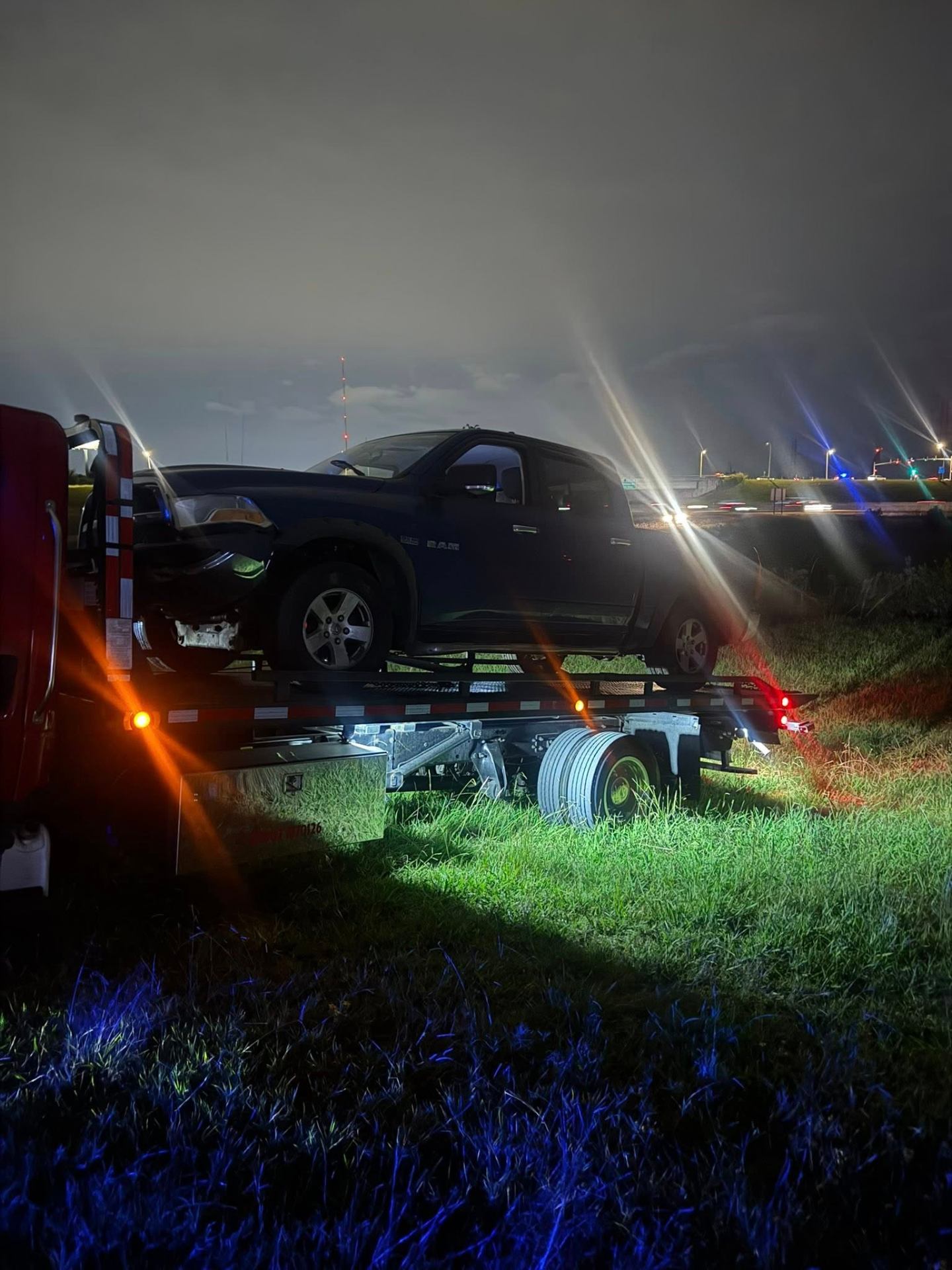 Roadside assistance and towing for Ram truck